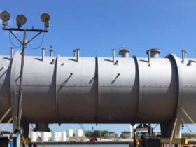 Pressure vessel fabricated in Galveston