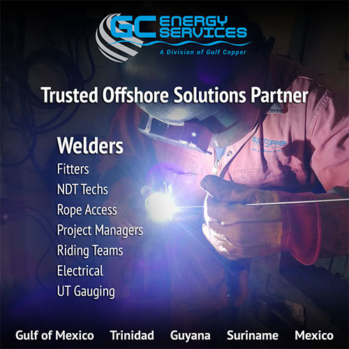 Welders from GC Energy Services
